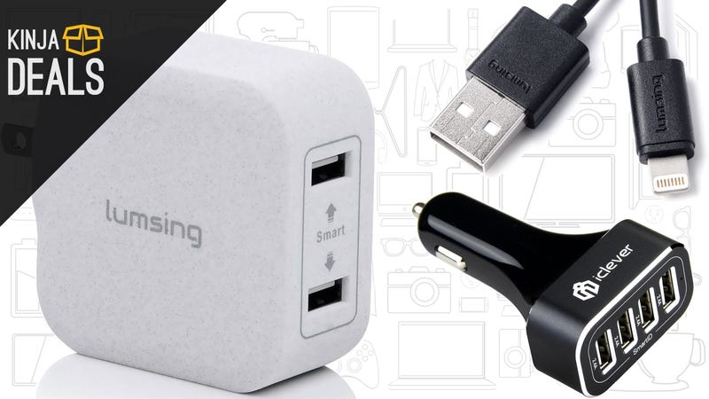 Illustration for article titled Need Some Easy, Last Minute Gifts? A Ton of Charging Gear is On Sale Today.