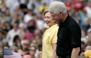 Bill Clinton and Hillary Clinton in 2007Scott Morgan/Getty Images