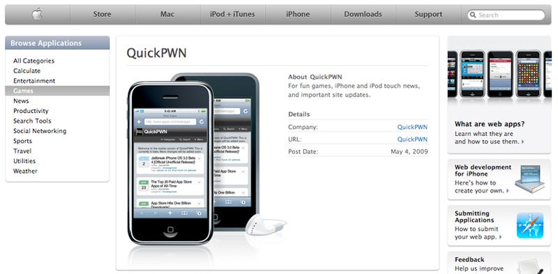 TÉLÉCHARGER QUICKPWN POUR IPHONE 3G 3G TÉLÉCHARGER IPHONE QUICKPWN POUR