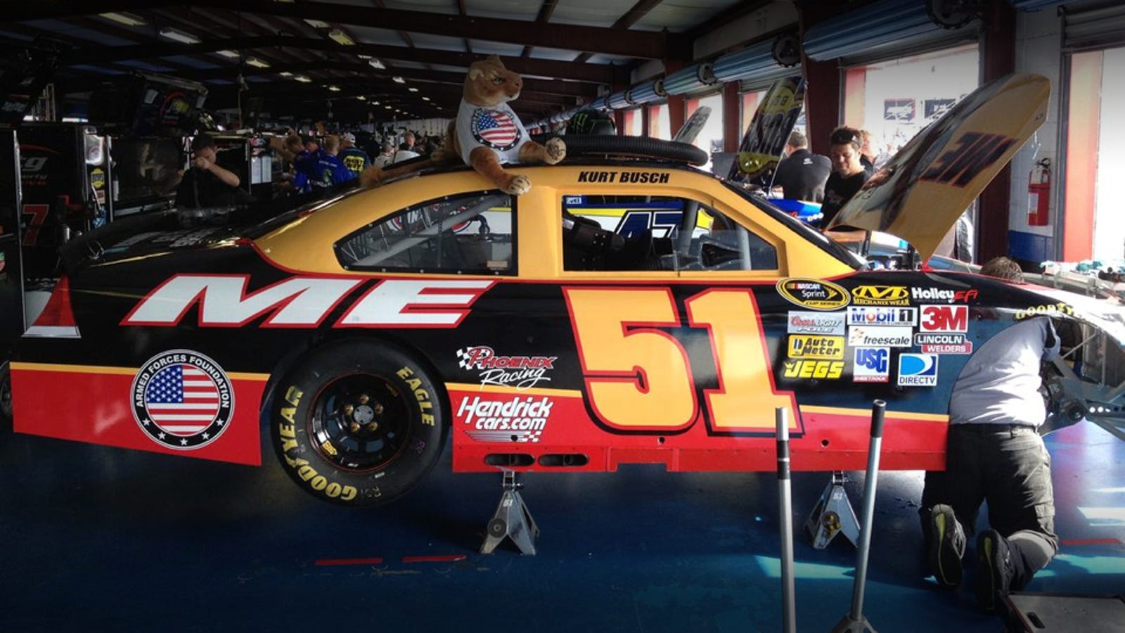 How Kurt Busch Got The OK To Drive His Own 'Talladega ...