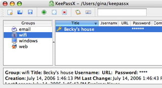 keepass x mac