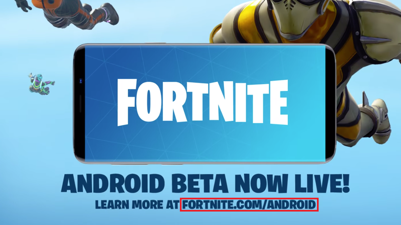 Fortnite Malware Psa How Android Gamers Can Avoid It - illustration for article titled please don 39 t download fortnite for android from sketchy