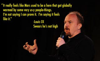 Louis CK Tweets A Majorly Trippy Story About Origins Of Life On Earth