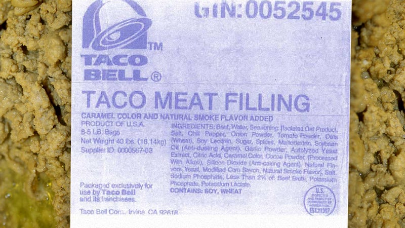 Illustration for article titled Taco Bell Clarifies: That Recent Lawsuit Is Bogus—Our Seasoned Beef Recipe Is 88% Beef!