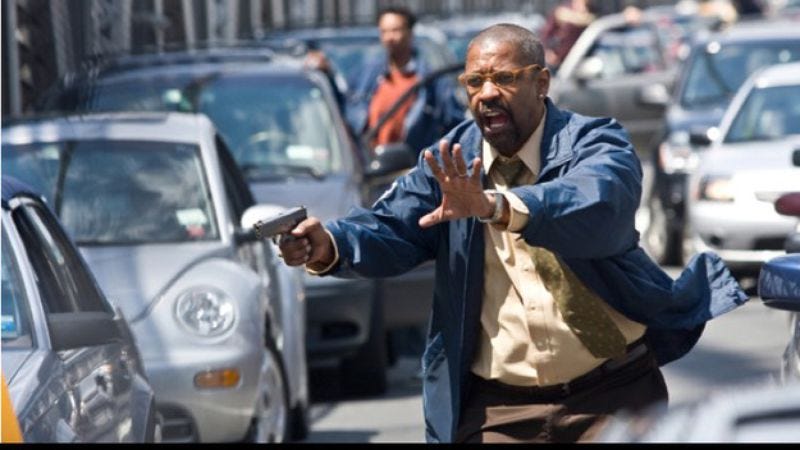 Illustration for article titled Denzel Washington signs on to The Equalizer after being assured that it's about a cop or agent or something