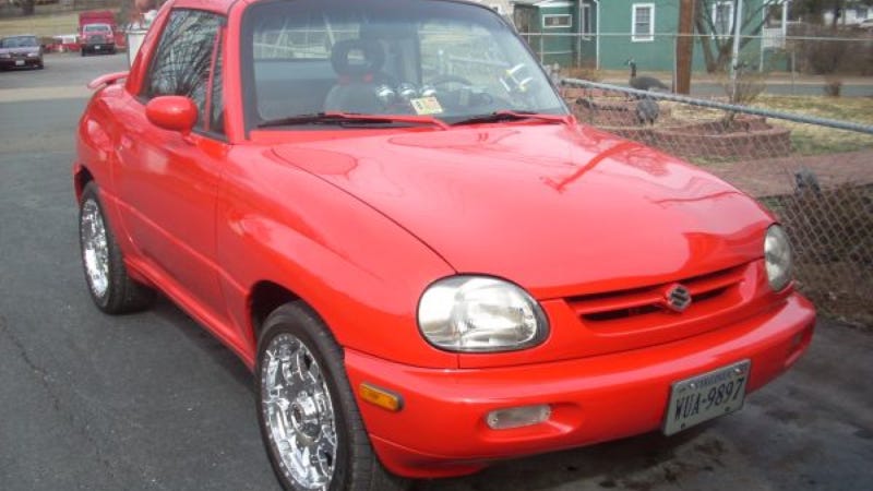 Suzuki Mini Suv >> This Crazy Suzuki Mini Suv Has A Chevy Small Block V8 Suzuki Mini Suv >> This Crazy Suzuki Mini Suv Has A Chevy Small Block V8
