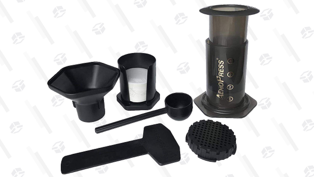 Piston style brewers are never going to be the most space efficient, but the Aeropress is still probably small enough to keep in your pack, and is used by even the fussiest coffee lovers at home because of how much flavor it can extract.