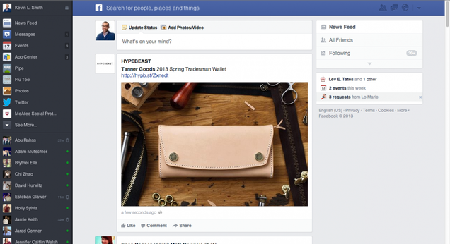 Facebook Ditched a Fancy Redesign Because Your Computer Sucks