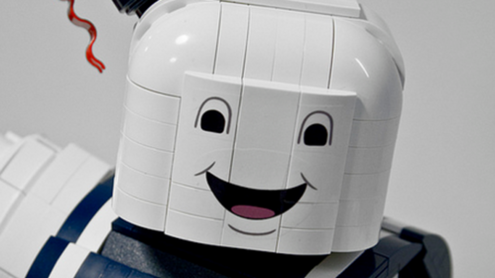 Ghostbusters LEGO, With Giant Marshmallow Man Added