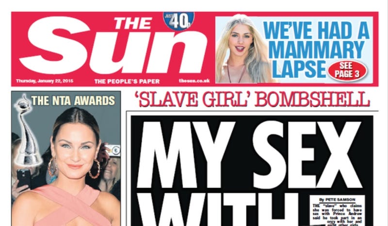 Illustration for article titled The Sun Hasn't Gotten Rid of Topless Women After All