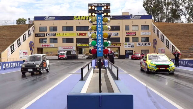 Racing Your Home-Built Cars Against A V8 Supercar Is Living The Dream ...