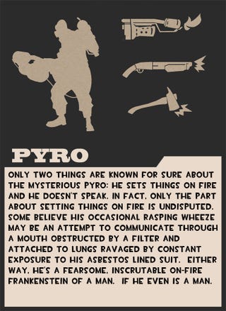 Illustration for article titled Valve Taunts Us With Pyro Card