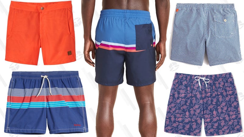 Illustration for article titled Why You Should Buy New Swim Trunks at the End of Summer