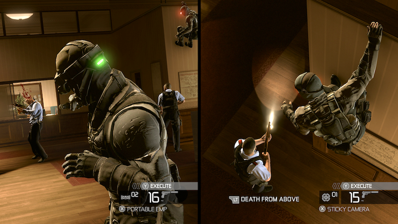 is splinter cell conviction multiplayer up