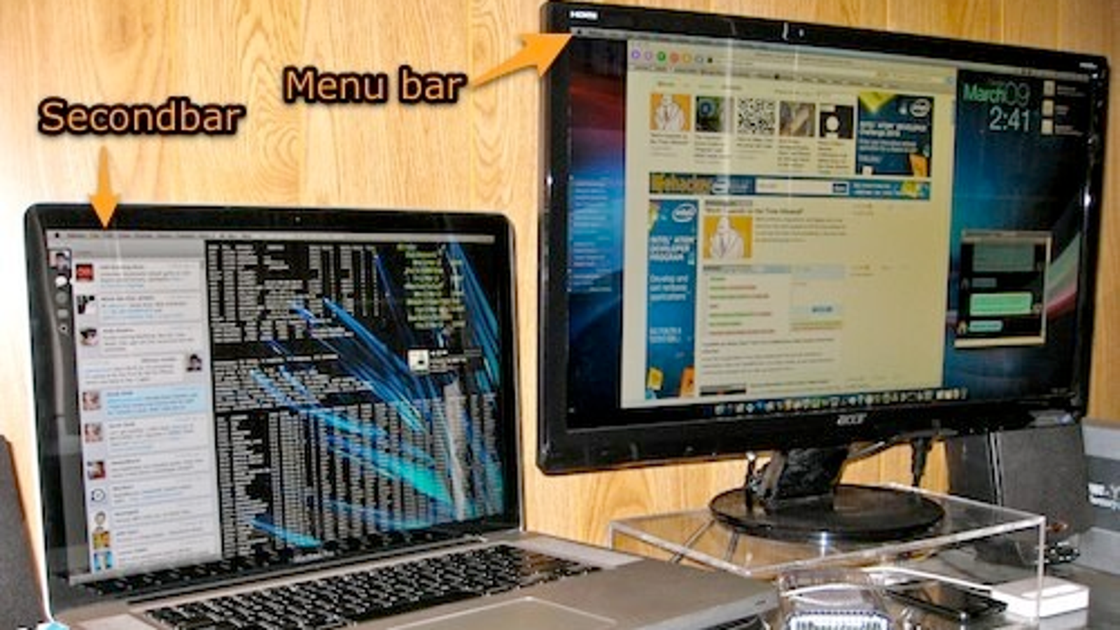 uninstall secondbar mac