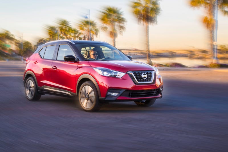 Illustration for article titled The 2018 Nissan Kicks The Juke Into The Grave As Boring Rules The Day