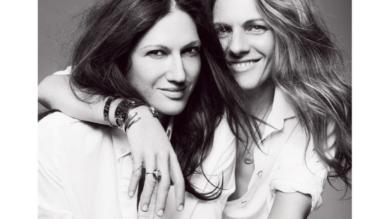 Jenna Lyons And Her Girlfriend Pose For V
