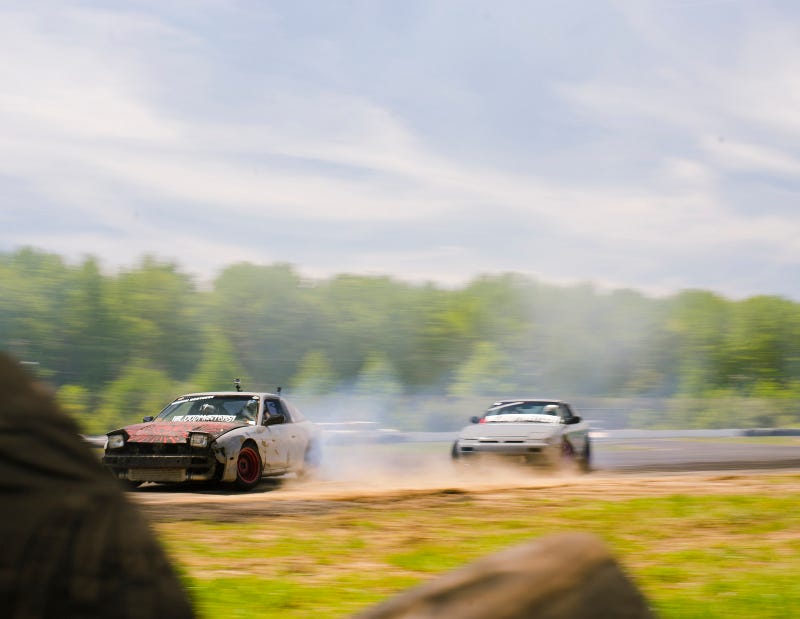 pictured: not a rallysprint but just some random drift car dirt drops at englishtown whatever who cares yay. Photo Credit: Raphael Orlove