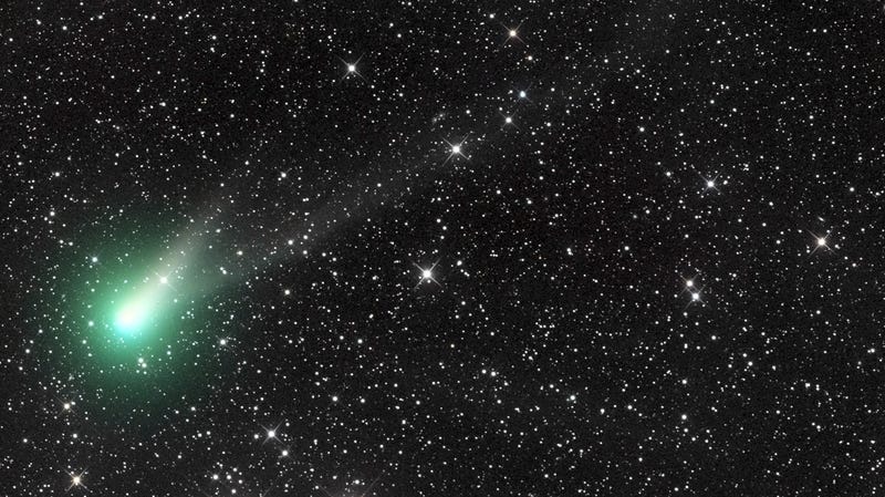 Illustration for article titled La última oportunidad de ver al cometa Catalina antes de que el Sol lo expulse del sistema