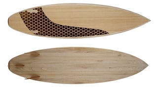 Illustration for article titled Dominate the Waves Aboard This Gorgeous Wooden Honeycomb