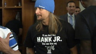 Illustration for article titled Hank Williams Jr. Gets Much-Needed Public Support From Kid Rock
