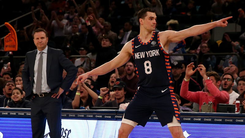 Illustration for article titled The Knicks Are In The "Let Mario Hezonja Cook" Phase Of Their Tank