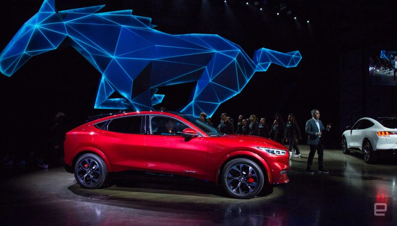 Illustration for article titled Hot Take: The Mach-E Is 100% a Mustang.