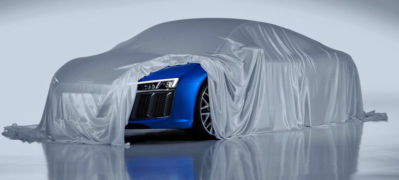 2016 Audi R8 This Is It Under A Sheet