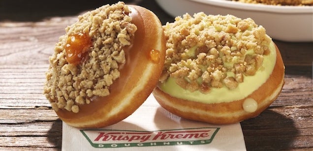 Holy crap, Krispy Kreme is making pie donuts