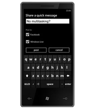 Illustration for article titled Is There App Multitasking in Windows Phone 7? (Hint: It's a Lot Like the iPhone)