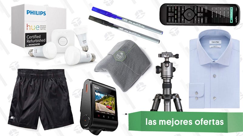 Illustration for article titled Las mejores ofertas de este miércoles: Rebajas de Calvin Klein, pack de luces Philips Hue, mando Harmony y más