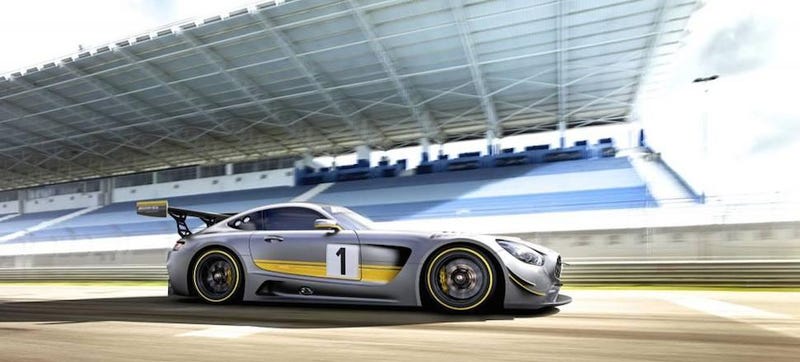 Illustration for article titled 2016 Mercedes-AMG GT3: This Is It