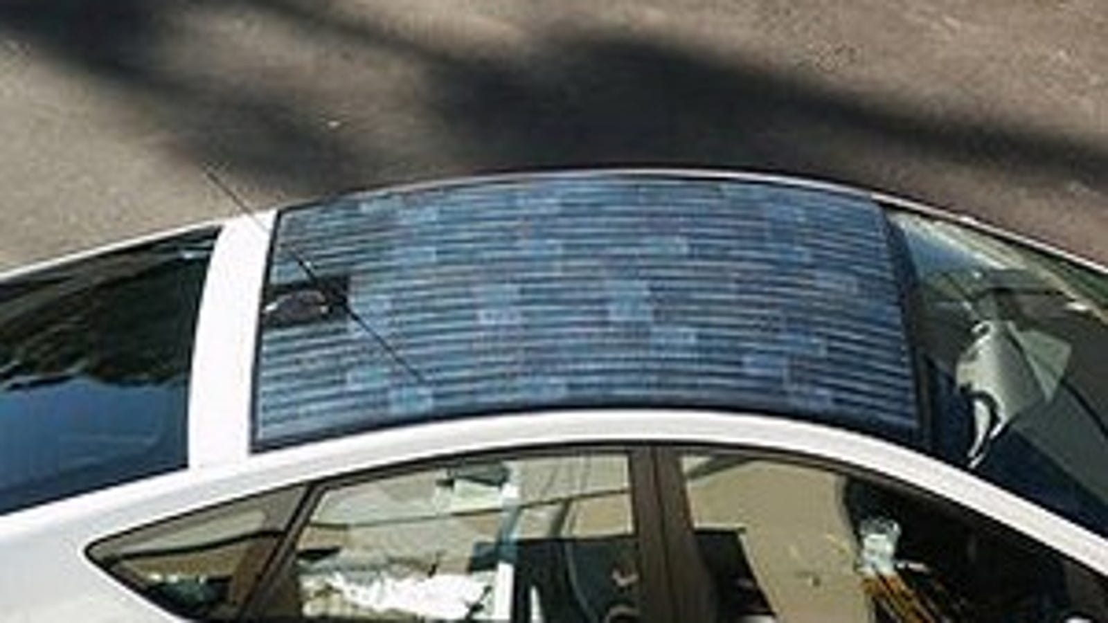 SEV Solar Roof Makes Prius Even More Priusy