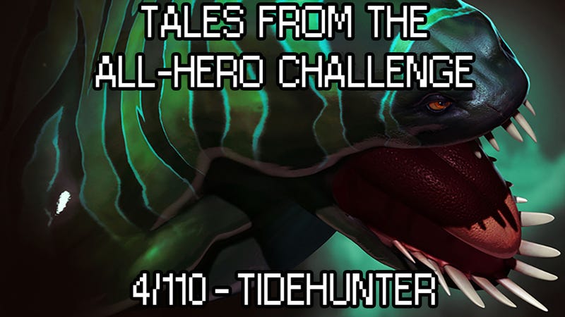 Illustration for article titled Tales from the All-Hero Challenge: Tidehunter (4/110)