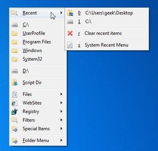 Folder Menu Is a Powerful Folder Switching Tool