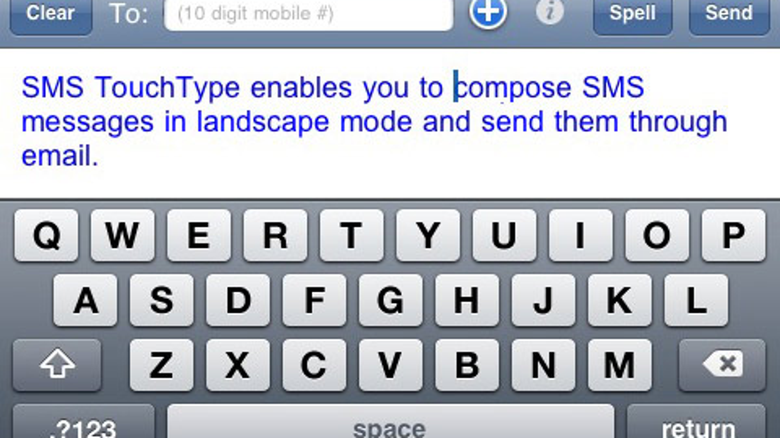 send sms via email