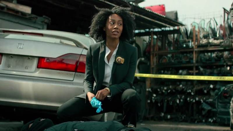 Simone Missick as Misty Knight, in Marvel's Luke Cage