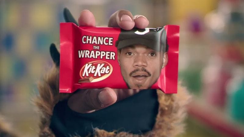 Here’s Chance the Rapper’s Kit Kat commercial
