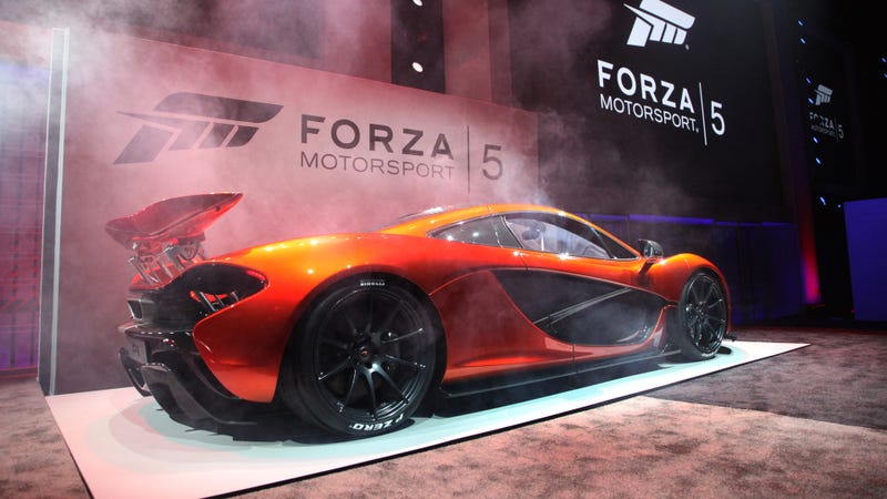 Forza 5 Goes Nuts For The Mclaren P1