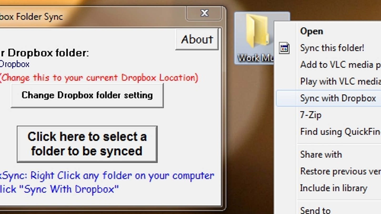 code 2 folder sync
