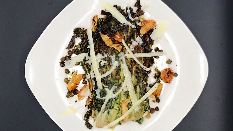 Illustration for article titled Curly Endive Piccata will make you believe in leaves again