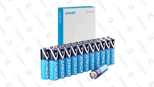 Buy a 24-Pack of Anker AA Batteries for $7, So You Can Finally Replace the Ones From the TV Remote You Put in the Xbox Controller