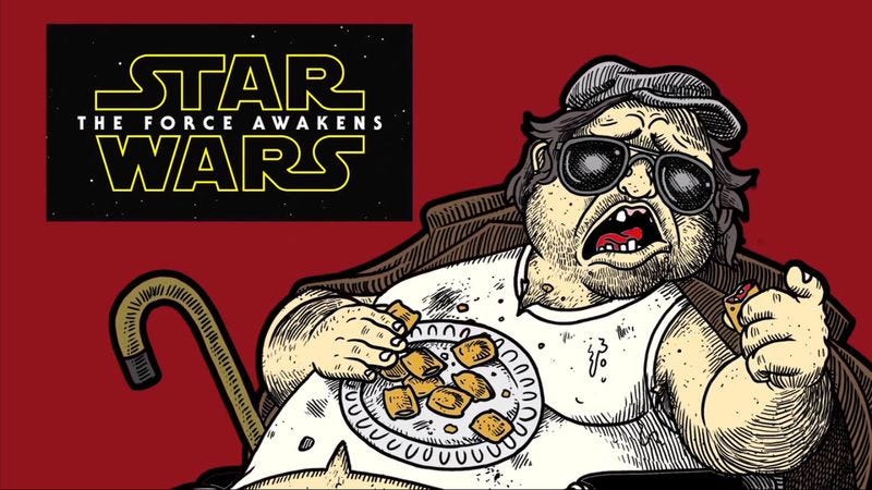 Illustration for article titled Red Letter Media’s Mr. Plinkett reacts to that new Star Wars trailer