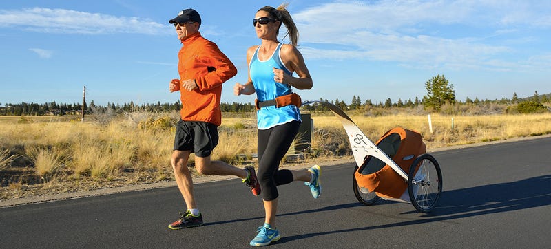 running baby carrier