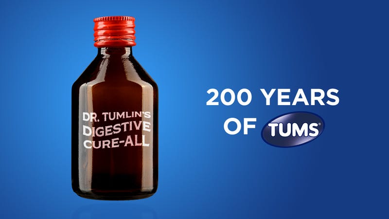 Illustration for article titled Awesome: Tums Has Released A Commemorative 200th Anniversary Tums Bottle Because They Assume It’s Probably Been 200 Years Of Tums By Now