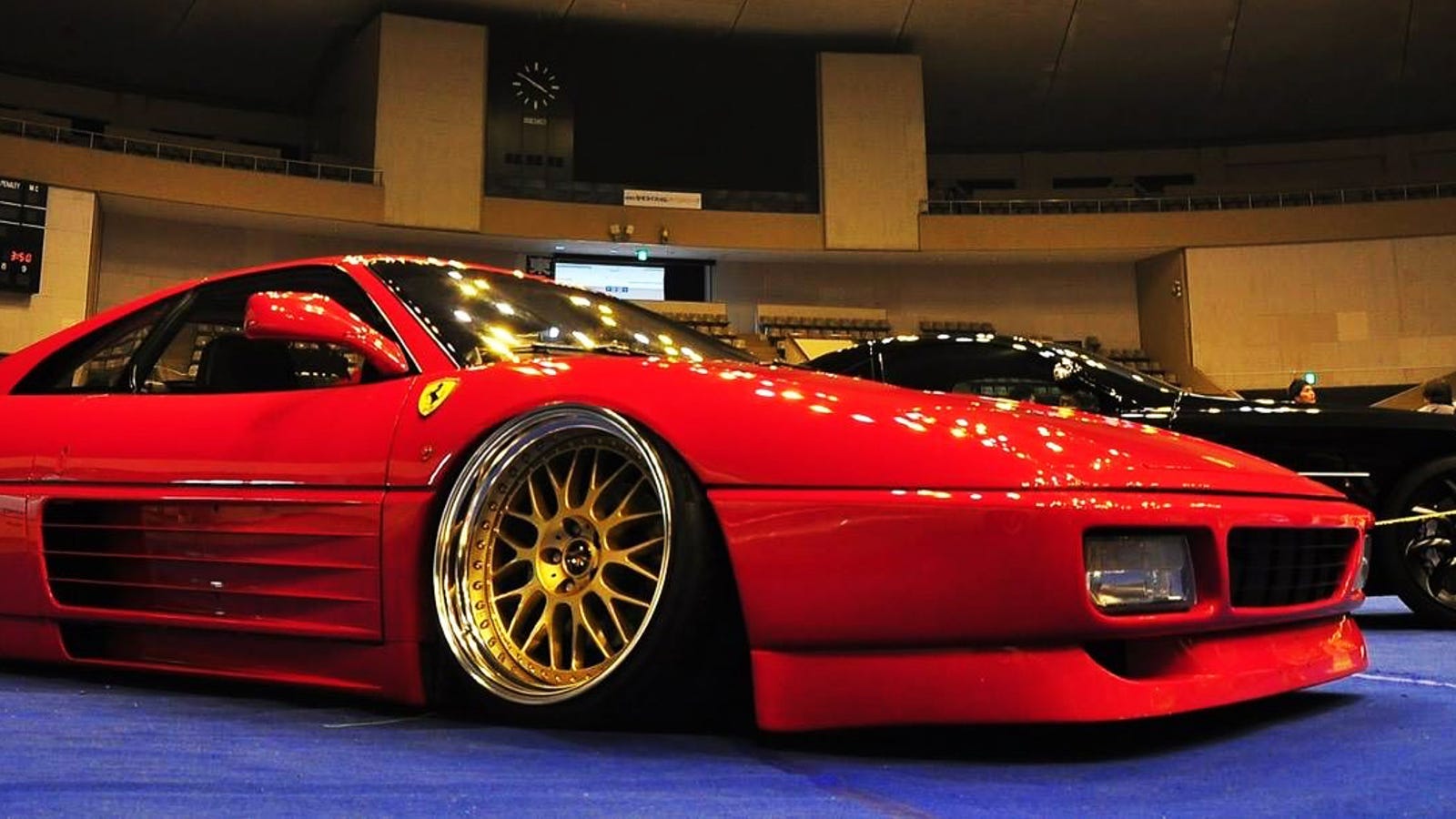 Somebody Stanced A Freaking Ferrari