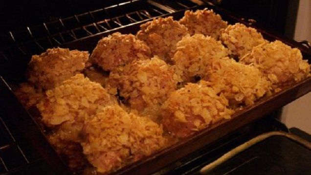 Avoid Wasting Stale Potato Chips by Using Them as Breading