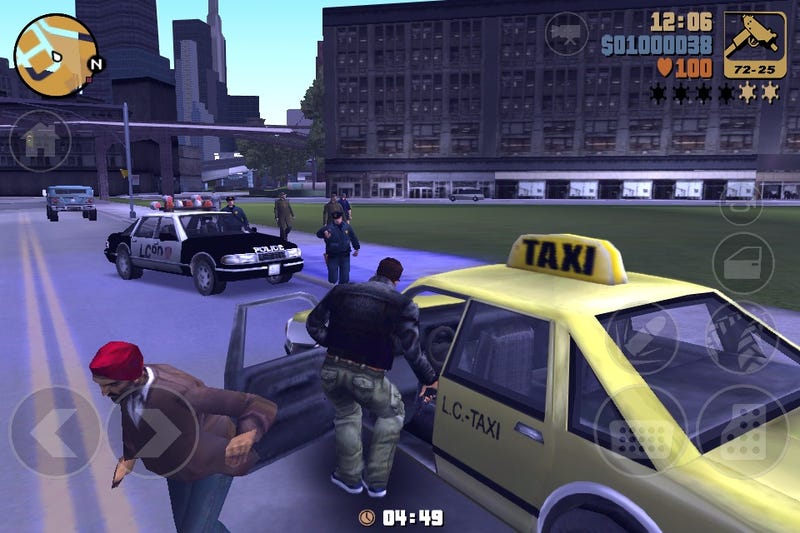 Grand theft auto 3 portable