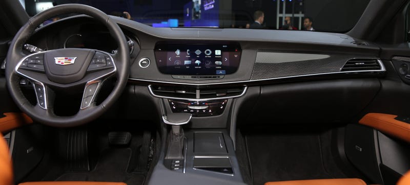 The 2016 Cadillac Ct6 S Interior Dials Down The Crazy And