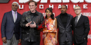 Quentin Tarantino and cast of Django Unchained (Getty Images)